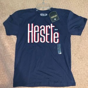 Baseballism Large Tee “Heart/Hustle”